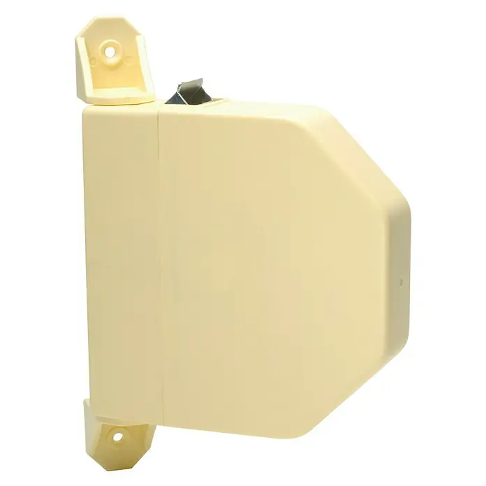 Recogedor de cinta de persiana - En pared, Anchura de la correa: 22 mm, Beige