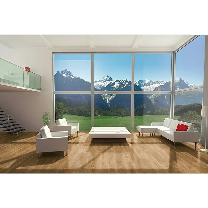 LOGOCLIC Laminado Roble Apuan - 1.380 x 193 x 8 mm, AC4 - Foto ambiente