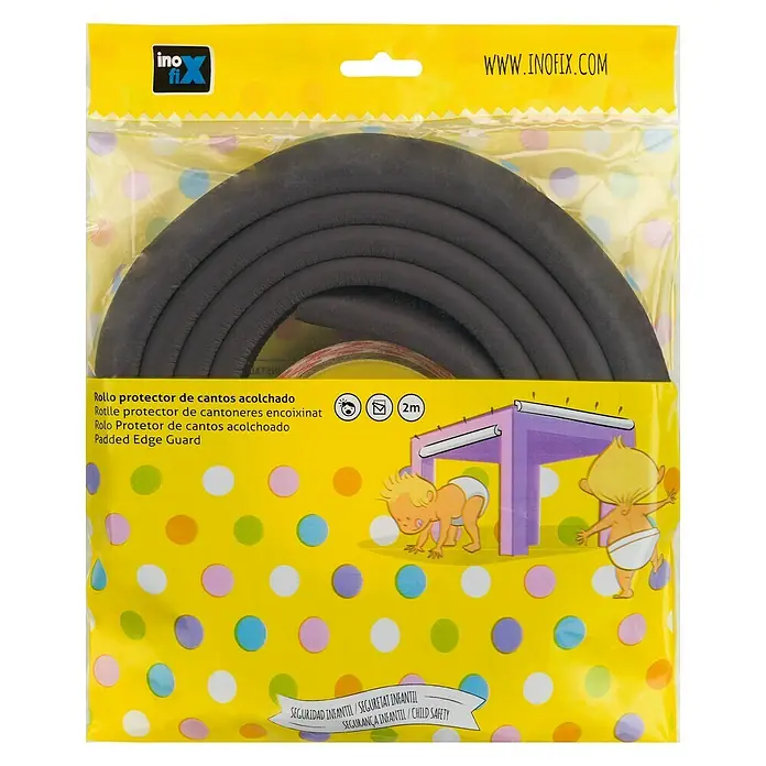 Inofix Protector para esquina 5003-4- - Marrón, 1 ud.