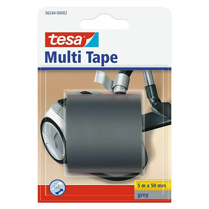 Tesa Cinta adhesiva multiuso Multi tape - Gris