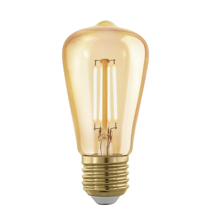 Eglo Bombilla LED Golden Age - E27, 4 W, 320 lm, Pistón - Vista frontal