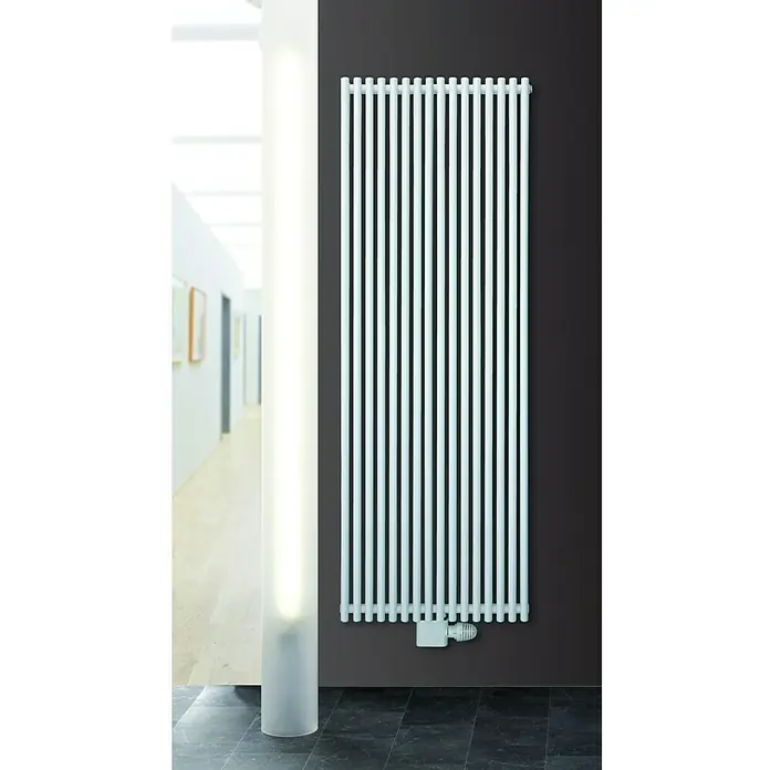 Ximax Raumheizkörper Gamba Duplex - 47 x 180 cm, 1.656 W, Weiß - Vorderansicht