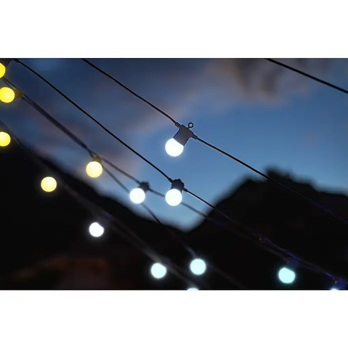 Twinkly LED svjetlosni lanac Festoon - Područje uporabe: Na otvorenom, 20 m, Boja svjetla: RGB - Živopisni prikaz
