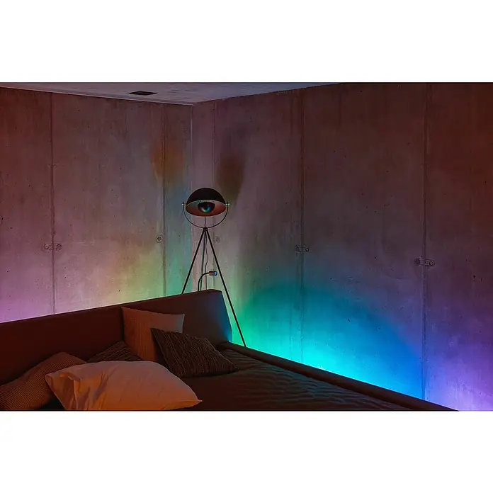 Twinkly LED traka Line - Crne boje, Područje uporabe: U zatvorenom, 1,5 m, 100 žaruljica, Boja svjetla: RGB - Živopisni prikaz