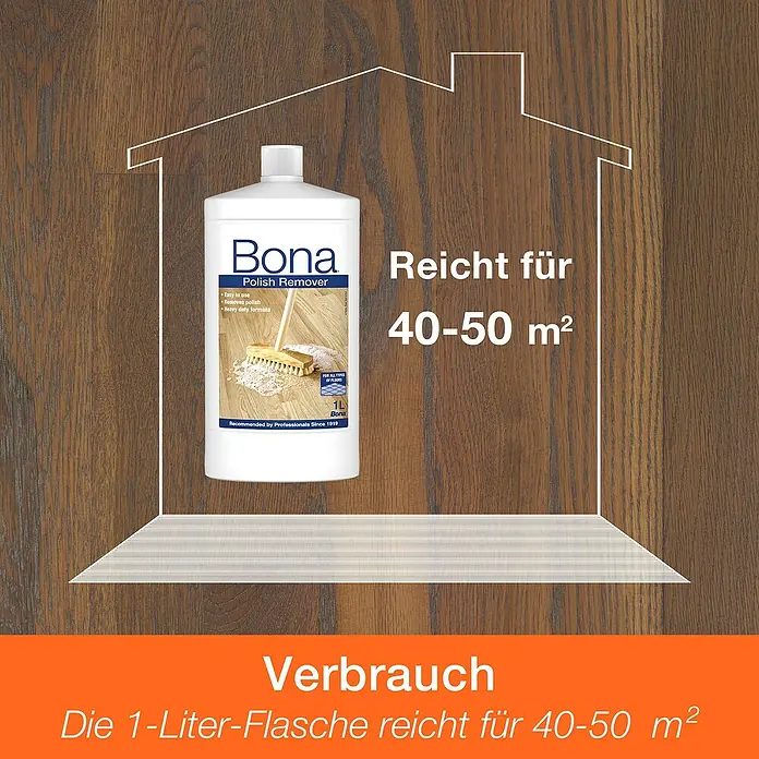 Bona Polish-Entferner - 1 l - Informationsansicht
