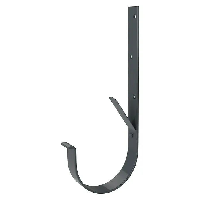 FunkeGruppe Rinneneisen - Nennweite: 100 mm, Stahl, Blank - Diagonale Ansicht