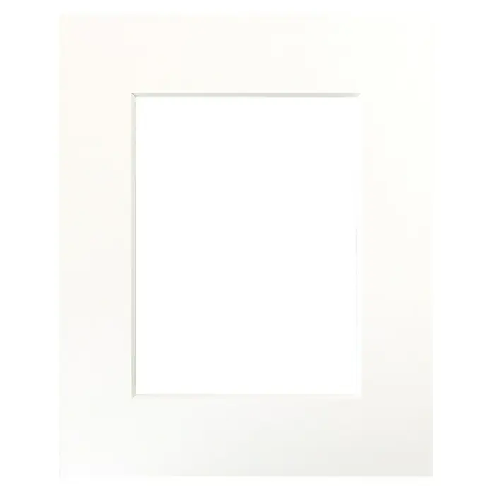 Nielsen Paspartu MSK Natur - Bijele boje, 24 x 30 cm, Format slike: 15 x 20 cm - Pogled sprijeda
