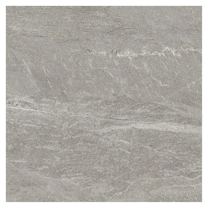 BHS Showroom Pavimento porcelánico Tempo - 60,5 x 60,5 cm, Ceniza, Efecto piedra - Vista superior