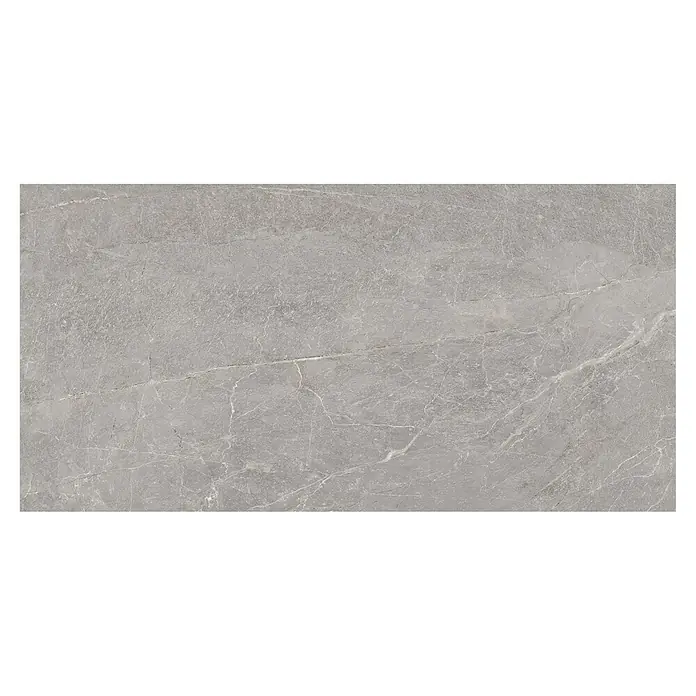 BHS Showroom Pavimento porcelánico Tempo - 75 x 150 cm, Ceniza, Rectificado, Mate - Vista superior
