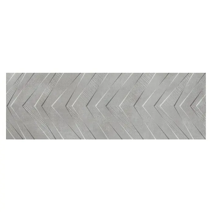 BHS Showroom Revestimiento cerámico Energy Arrow - 40 x 120 cm, Gris, Rectificado, Efecto cemento - Vista superior