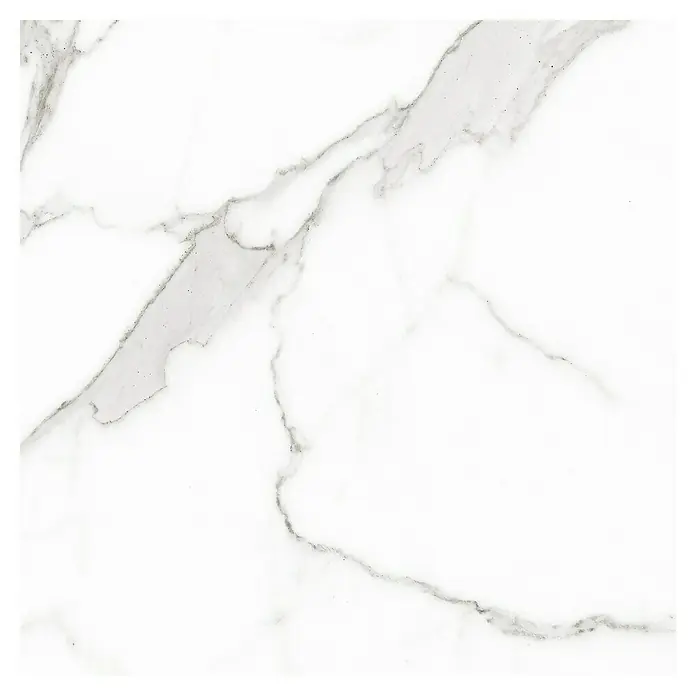 BHS Showroom Pavimento porcelánico Palatina - 120 x 120 cm, Blanco, Rectificado, Brillante - Vista superior