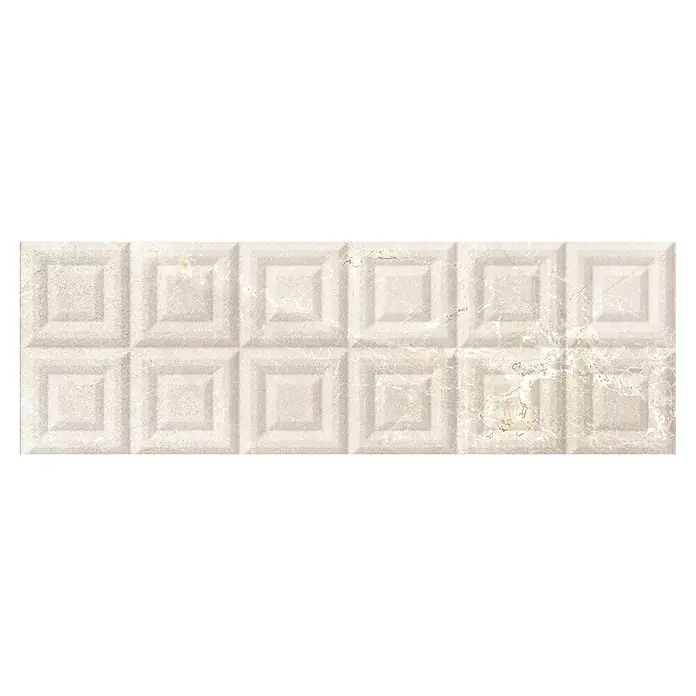 BHS Showroom Revestimiento cerámico Tempo Allegra - 30 x 90 cm, Cotton, Rectificado, Efecto piedra - Vista superior