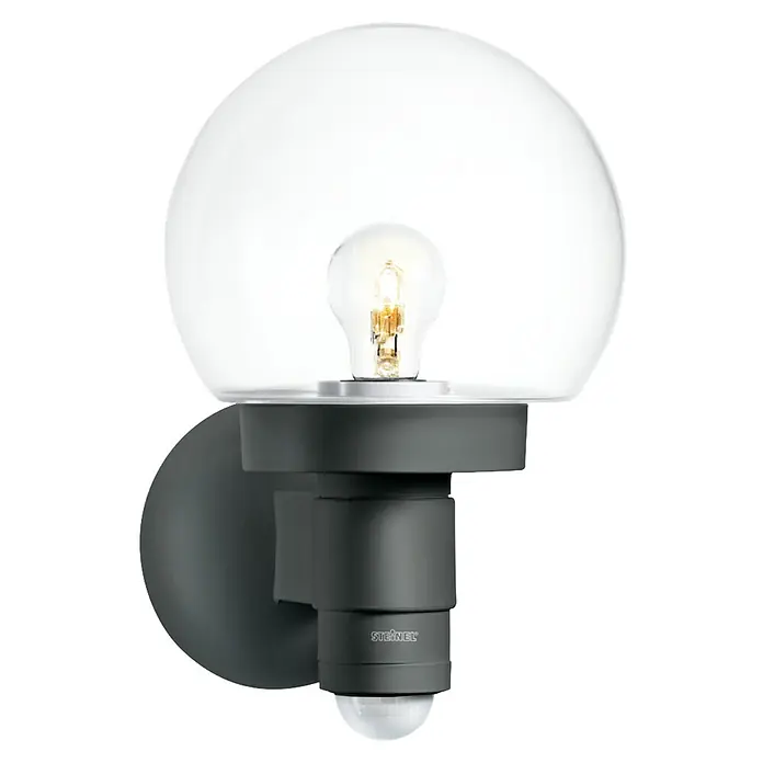 Steinel Sensor-Außenleuchte L 115 S - 60 W, L x B x H: 25,7 x 21,5 x 33 cm - Diagonale Ansicht
