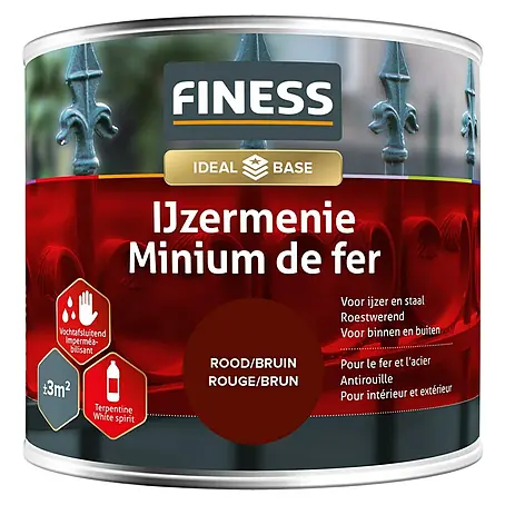 Finess  Grondverf Ijzermenie