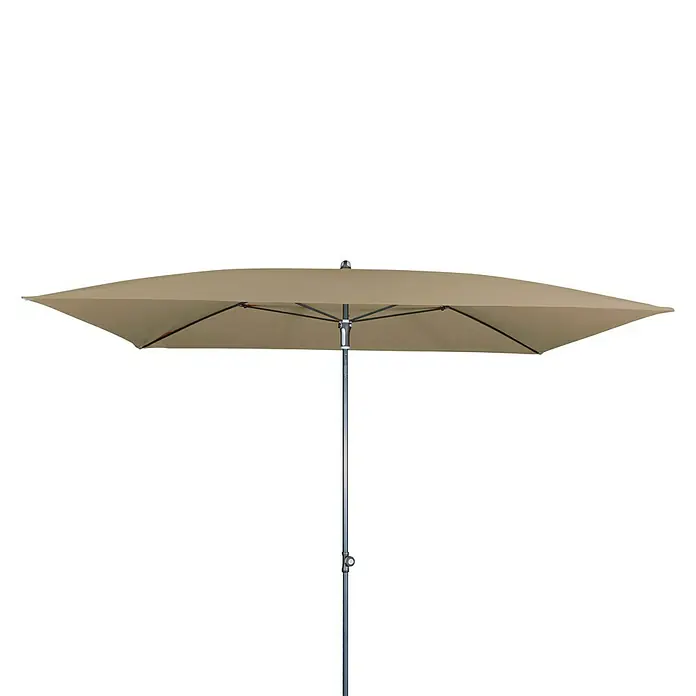 Doppler Sonnenschirm Sunline Waterproof - Greige, 230 x 190 cm - Vorderansicht