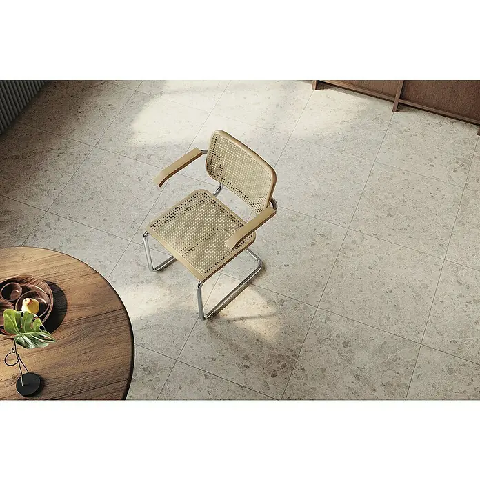 Feinsteinzeugfliese Marble Mix - L x B: 60 x 60 cm, Pearl, Matt - Stimmungsaufnahme