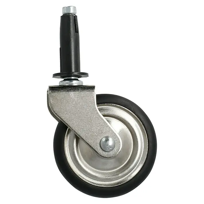 Stabilit Teewagenrolle - 50 mm, Traglast: 8 kg, Gleitlager, Höhe: 59 mm - Rechte Seitenansicht