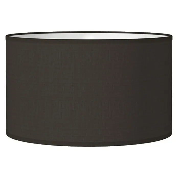 Home Sweet Home Lampenschirm Bling - Ø x H: 35 x 21 cm, Night Black, Baumwolle, Rund - Vorderansicht