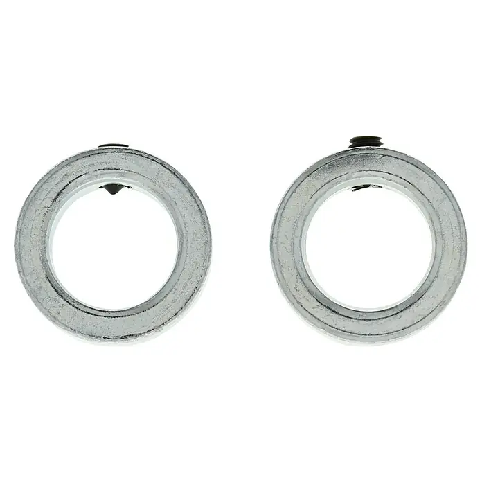 Stabilit Anillo de ajuste - Apto para: Neumáticos de 20 mm de diámetro del eje, Diámetro: 32 mm, Zincado - Vista frontal