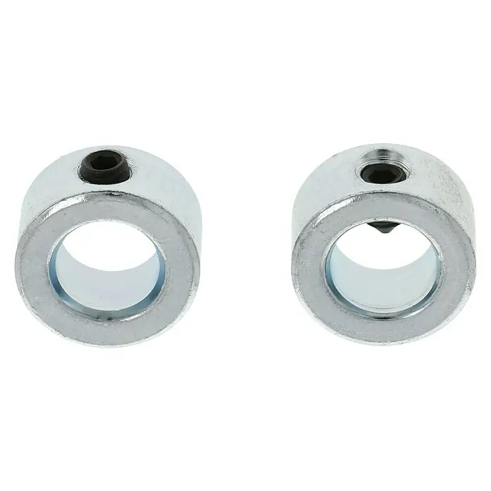 Stabilit Anillo de ajuste - Apto para: Neumáticos de 12 mm de diámetro del eje, Diámetro: 22 mm, Zincado - Vista angular