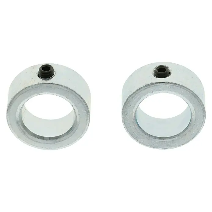 Stabilit Anillo de ajuste - Apto para: Neumáticos de 20 mm de diámetro del eje, Diámetro: 32 mm, Zincado - Vista angular