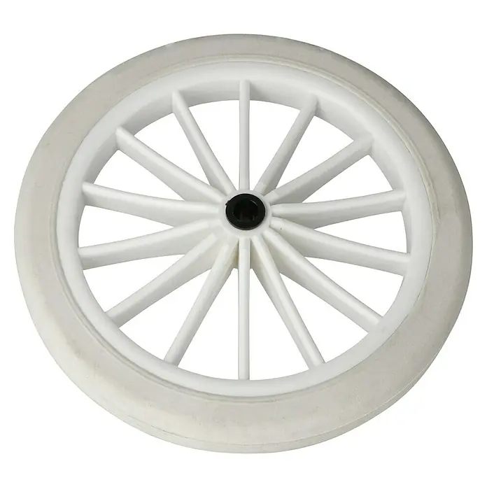 Stabilit Tüskés kerék - Átmérő: 185 mm, Terhelhetőség: 25 kg, siklócsapágy - Szögletes nézet