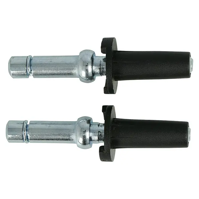 Stabilit Befestigungs-Set - Geeignet für: Rohrinnendurchmesser 10 mm, Material Einschlaghülse: Kunststoff, Loch-/ Stiftdurchmesser: 8 mm, 2 Stk. - Draufsicht