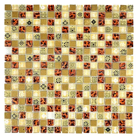 Mosaikfliese Quadrat Crystal Mix XCM M700