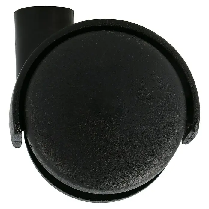 Stabilit Doppelrolle - Durchmesser Rollen: 40 mm, Traglast: 20 kg, Gleitlager, Mit Rückenloch, Durchmesser Rückenloch: 8 mm - Rechte Seitenansicht