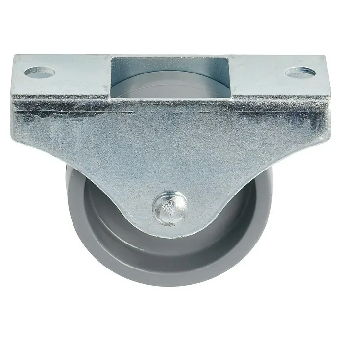 Stabilit Bútor görgő - Görgők átmérője: 45 mm, Terhelhetőség: 50 kg, siklócsapágy, Magasság: 48 mm - Szögletes nézet