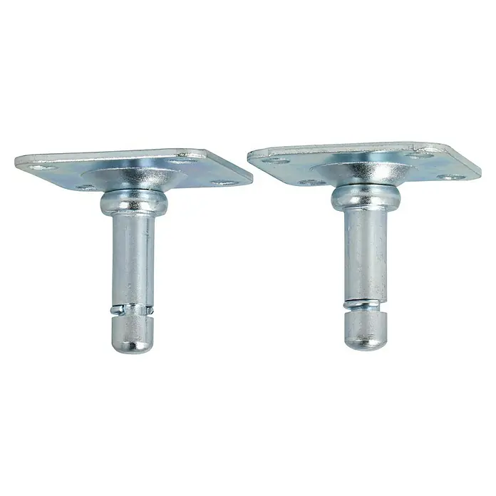 Stabilit Csavarozható lemez - Lyuk/csap átmérő: 8 mm - Szögletes nézet