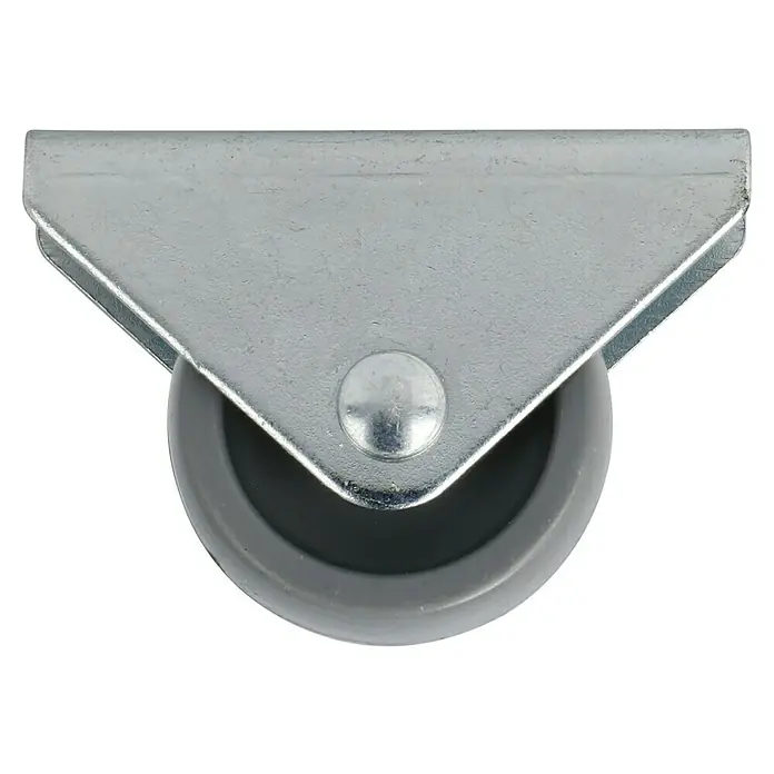 Stabilit Möbel-Bockrolle - Durchmesser Rollen: 25 mm, Traglast: 40 kg, Gleitlager, Höhe: 28 mm - Rechte Seitenansicht