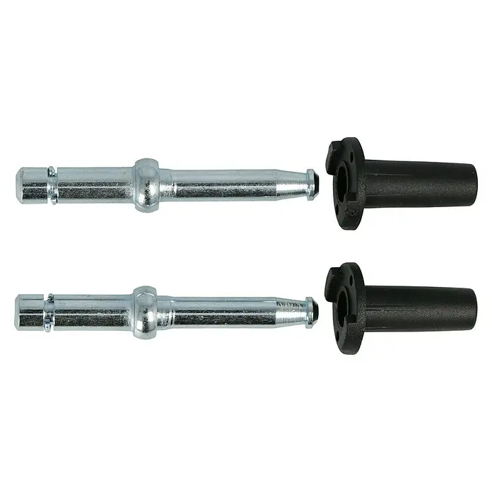 Stabilit Befestigungs-Set - Geeignet für: Rohrinnendurchmesser 10 mm, Material Einschlaghülse: Kunststoff, Loch-/ Stiftdurchmesser: 8 mm, 2 Stk. - Draufsicht