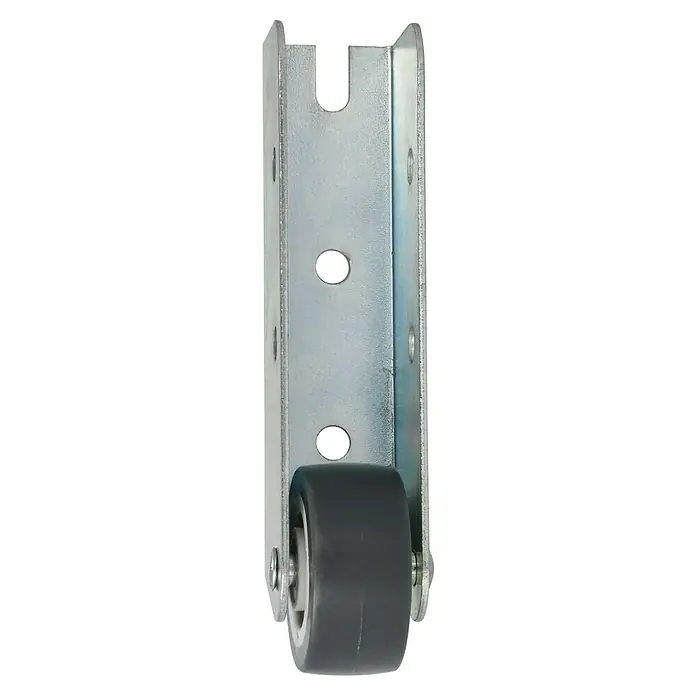 Stabilit Rueda fija para muebles - Diámetro ruedas: 38 mm, Capacidad de carga: 45 kg, Casquillo liso, Con placa - Vista frontal