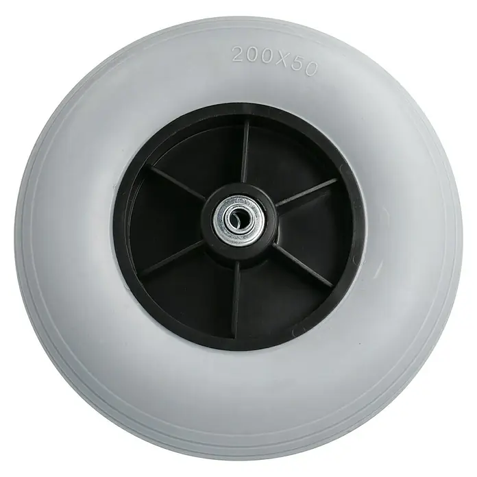 Dörner & Helmer Ersatzrad Rollator - Durchmesser: 200 mm, Traglast: 40 kg - Rechte Seitenansicht