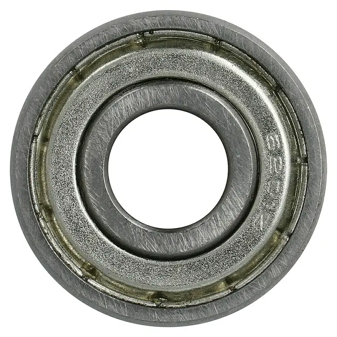 Kugellager 6201-ZZ - Durchmesser: 32 mm, Breite: 10 mm, Durchmesser Achsloch: 12 mm - Draufsicht