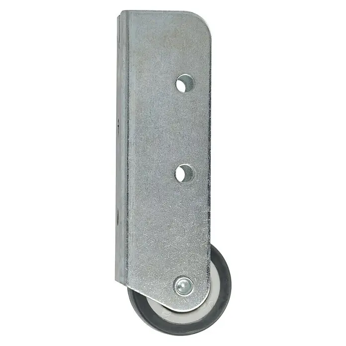 Stabilit Rueda fija para muebles - Diámetro ruedas: 38 mm, Capacidad de carga: 45 kg, Casquillo liso, Con placa - Vista de perfil derecho