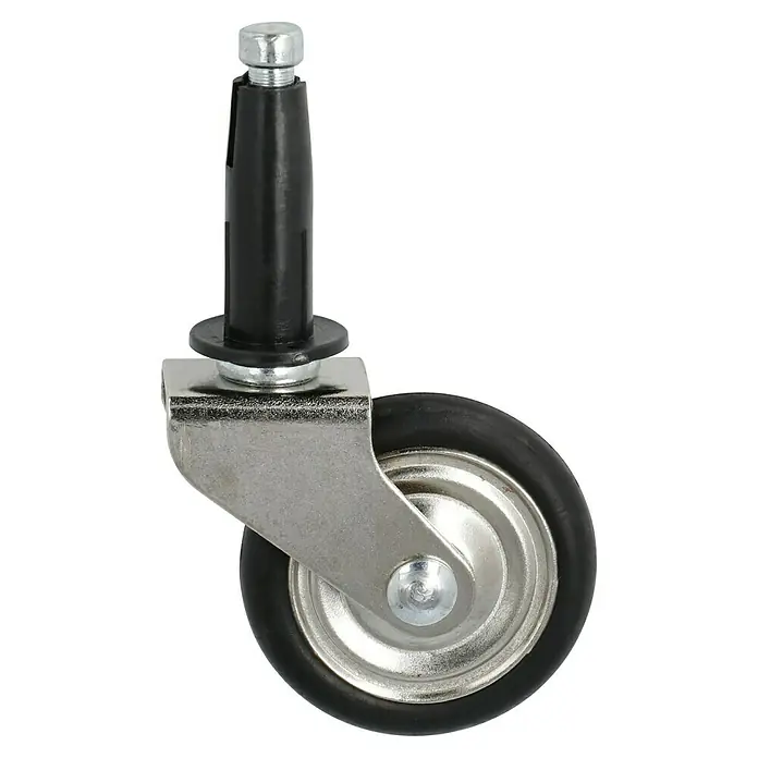 Stabilit Teewagenrolle - 39 mm, Traglast: 6 kg, Gleitlager, Höhe: 42 mm - Diagonale Ansicht