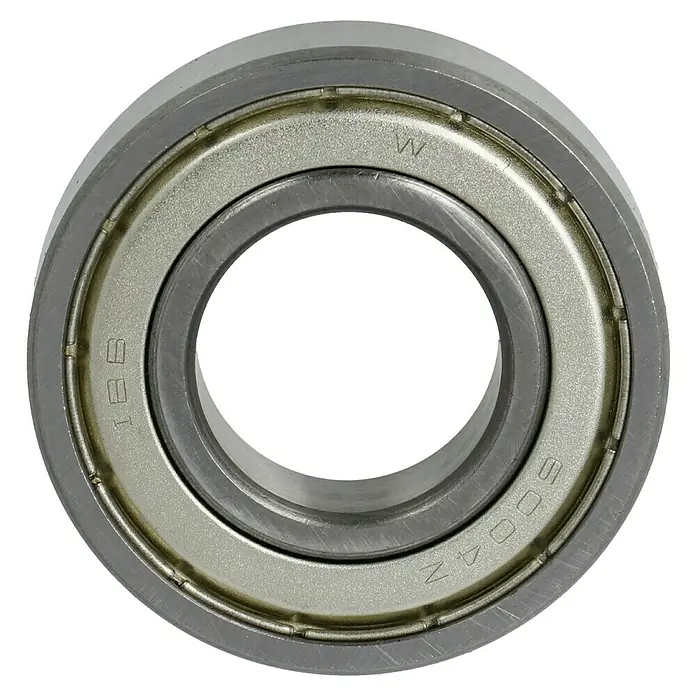 Kugellager 6004-ZZ - Durchmesser: 42 mm, Breite: 12 mm, Durchmesser Achsloch: 20 mm - Draufsicht