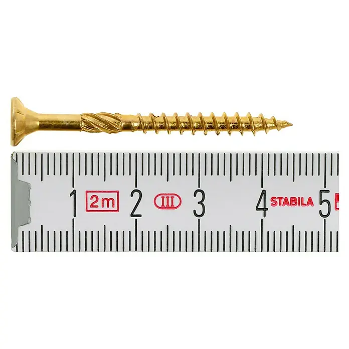 Profi Depot Többcélú csavar Turbo Drill - TX TORX meghajtókhoz, Süllyesztett fej - Felülnézet