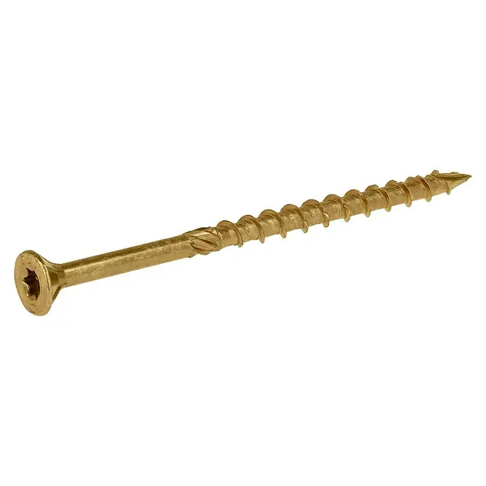 Profi Depot Mehrzweck-Schraube Turbo Drill - Ø x L: 5 x 100 mm, TX für TORX-Antriebe, Senkkopf, 50 Stk. - Diagonale Ansicht