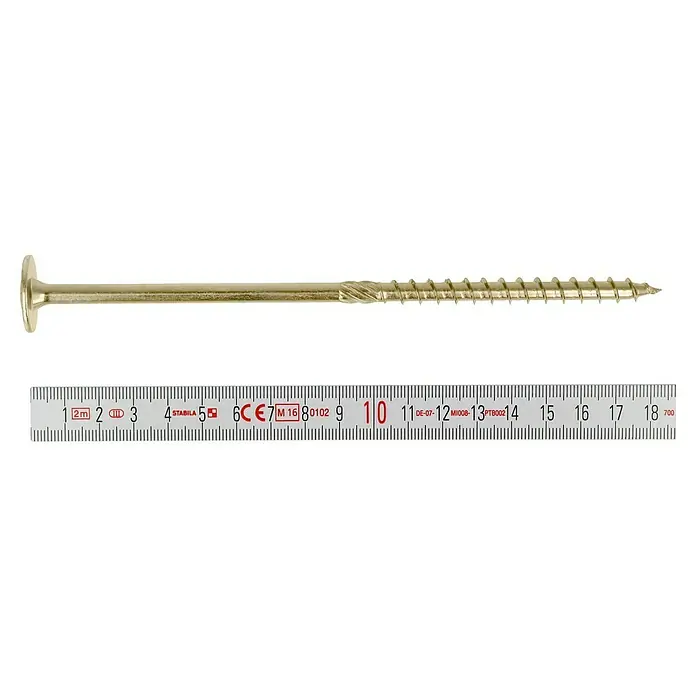 Profi Depot TX facsavar - Tányérfej, TX TORX meghajtókhoz - Felülnézet