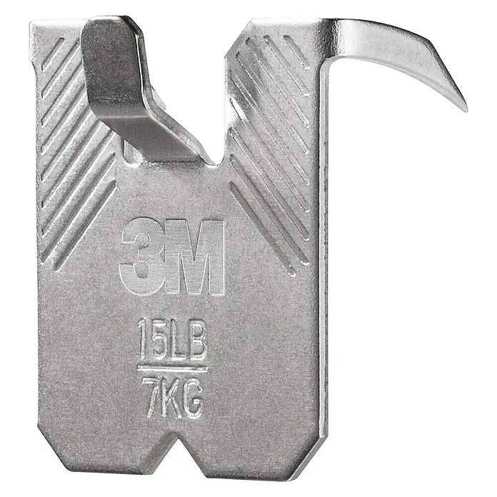 3M Claw Gancho para colgar cuadros - 4 ud., Capacidad de carga: 7 kg - Vista angular