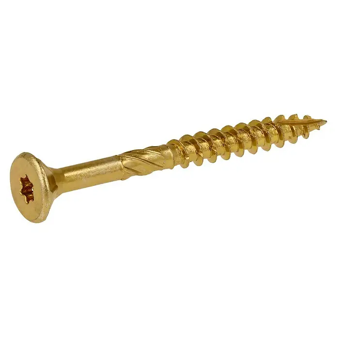Profi Depot Többcélú csavar Turbo Drill - TX TORX meghajtókhoz, Süllyesztett fej - Szögletes nézet