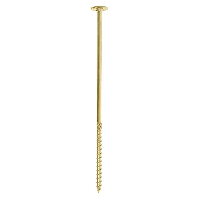 Profi Depot Holzbauschraube TX - Tellerkopf, TX für TORX-Antriebe, 25 Stk., Ø x L: 8 x 240 mm - Vorderansicht