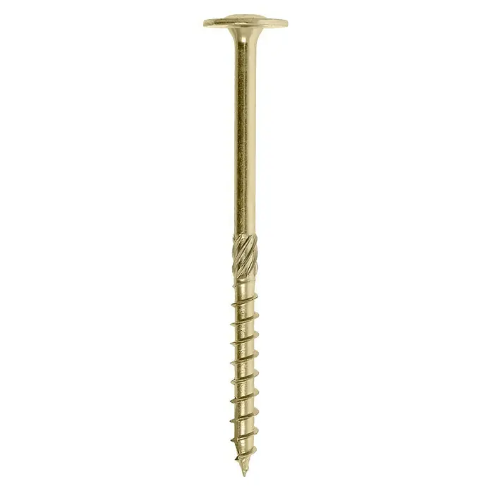 Profi Depot Holzbauschraube TX - Tellerkopf, TX für TORX-Antriebe, 50 Stk., Ø x L: 8 x 120 mm - Vorderansicht