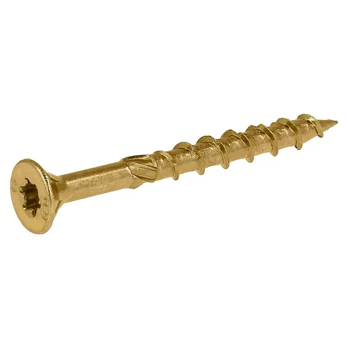 Profi Depot Többcélú csavar Turbo Drill - TX TORX meghajtókhoz, Süllyesztett fej - Szögletes nézet