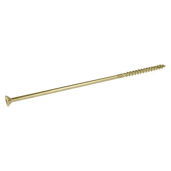Profi Depot Holzbauschraube TX - Senkkopf, TX für TORX-Antriebe, 25 Stk., Ø x L: 8 x 260 mm - Diagonale Ansicht