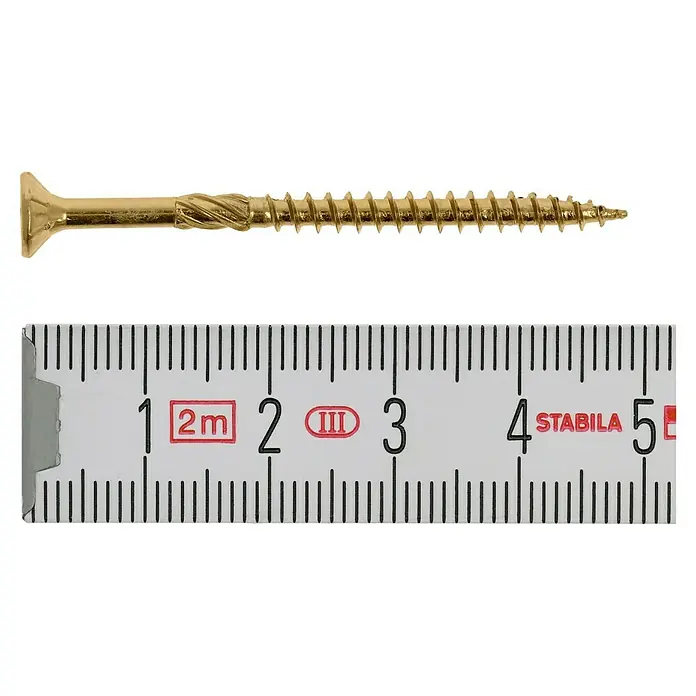 Profi Depot Többcélú csavar Turbo Drill - TX TORX meghajtókhoz, Süllyesztett fej - Felülnézet