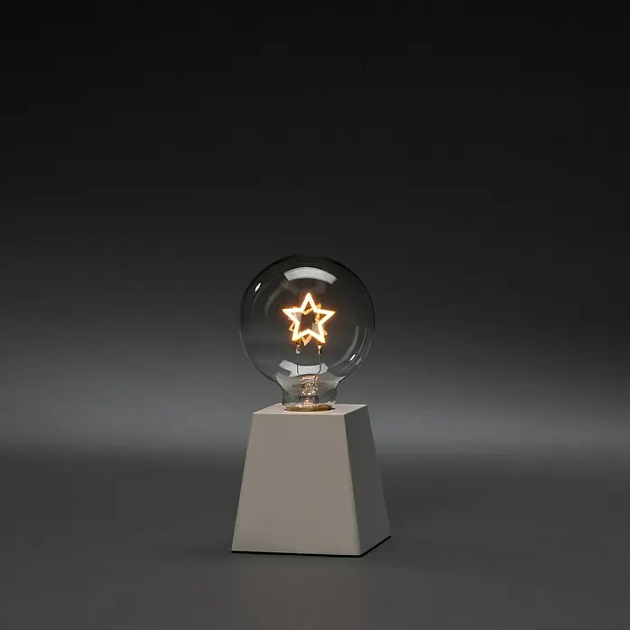 Konstsmide Led-kerstverlichting Ster - l x b x h: 8 x 8 x 17,5 cm - Sfeeropname